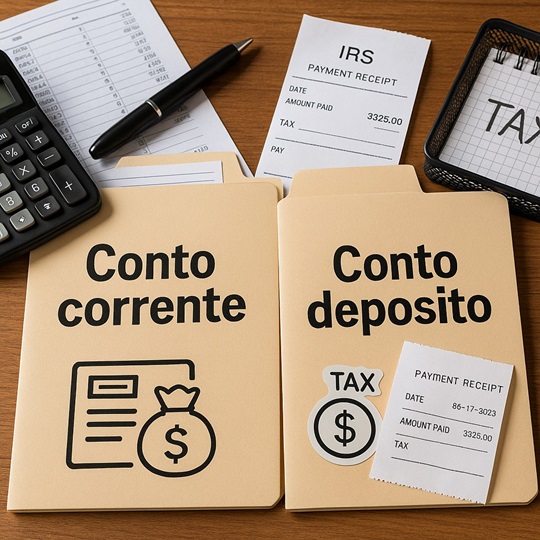 tassazione conti correnti conti deposito